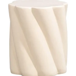 Leen Bakker Bijzettafel Ibiza - taupe - 44xØ38 cm