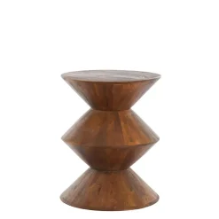 Light & Living Bijzettafel Larus - Hout - Ø40cm Best