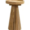 Leen Bakker Bijzettafel Mawar - naturel - 30x30x45 cm Hot