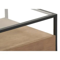 Leen Bakker Bijzettafel Michel - 43x43x45 cm Clearance