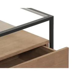 Leen Bakker Bijzettafel Michel - 43x43x45 cm Clearance