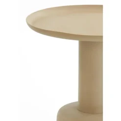 Light & Living Bijzettafel Milaki - Beige - Ø39cm Discount