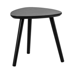 Leen Bakker Bijzettafel Triangel - zwart - 39,5x40x40 cm Sale