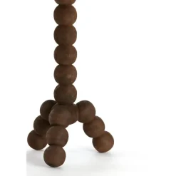 Light & Living Bijzettafel Veglio - Donkerbruin - Ø35cm Best