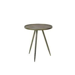 Light & Living Bijzettafel Ø51x60 cm ENVIRA antiek goud Best