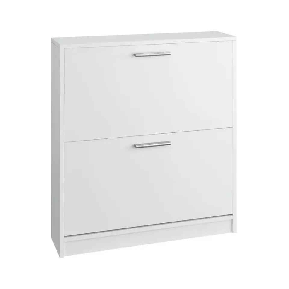Loft24 Bill - Schoenenkast met 2 kleppen in wit Online