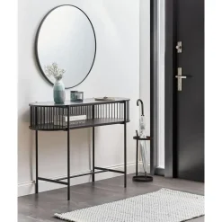 Leen Bakker BIRSON - Consoletafel - Zwart - MDF Best