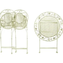 Beliani BIVIO - Bistroset voor 2 - Groen - IJzer Clearance