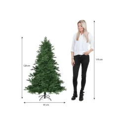 Black Box Trees Brampton Kunstkerstboom - H120 x Ø91 cm - Groen New