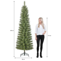 Black Box Trees Sotka Smalle Kunstkerstboom - H260 x Ø69 cm - Groen Best