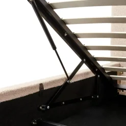 Leen Bakker BLAGNAC - Tweepersoonsbed - Beige - 140 x 200 cm - Bouclé Outlet