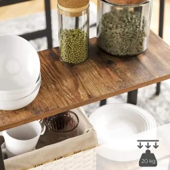 Bobbel Home - Bartafel - Donkerbruin - 109 x 60 x 100 cm Clearance