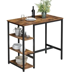 Bobbel Home - Bartafel - Donkerbruin - 109 x 60 x 100 cm Clearance