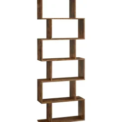 Bobbel Home - Boekenkast - Kubus - 6 Compartimenten - Bruin New