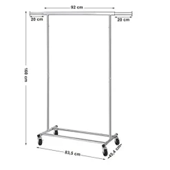 Parya Home Bobbel Home - Kledingrek Met Uitschuifbare Kledingstang Sale