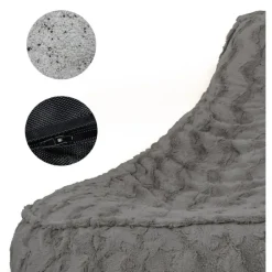 Bobbel Home - Zitzak Stoelvorm - Florance - Faux fur - Zitstoel - 100 liter - Online