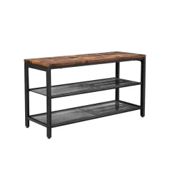 Songmics Bobbel Home Schoenenkast Met Zitje - 80 x 30 x 44.5 cm