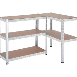 Bobbel Home Stellingkasten Set van 2 Zilver New