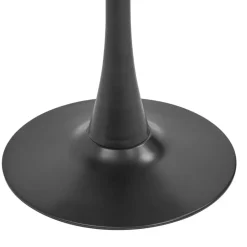 Beliani BOCA - Ronde eettafel - Zwart/Goud - 90 cm - MDF New