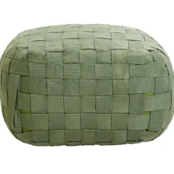 Leen Bakker BODLA - Buitenpoef - Groen - 50 x 50 cm - Synthetisch materiaal Discount