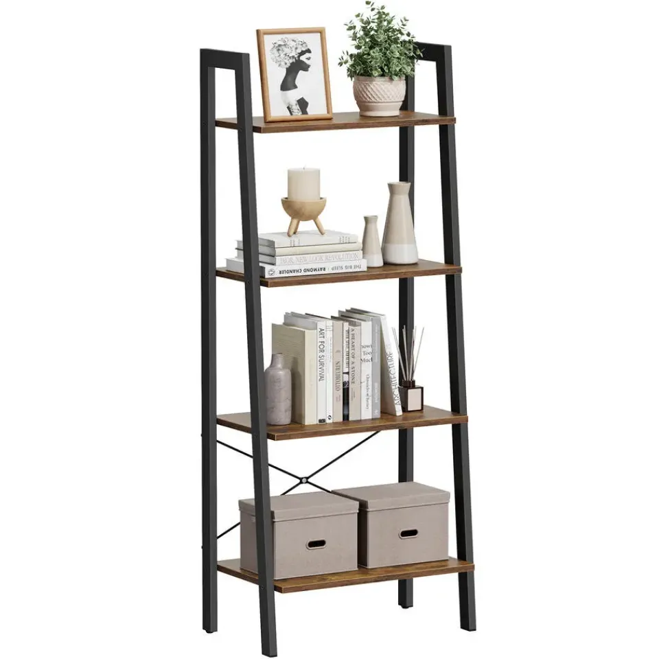 Vasagle Boekenkast - Vintage Kast - 137,5 x 56 x 34 CM Online