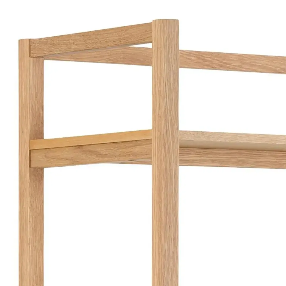 Giga Living Boekenkast Naturel - 80x40x199,2cm - Mista