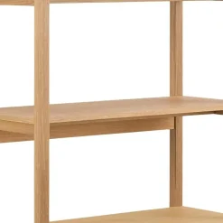 Giga Living Boekenkast Naturel - 80x40x199,2cm - Mista