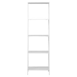 House Nordic Boekenkast Wit Metaal - 4 planken - 51x36x170cm - Vita Best