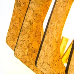 Leen Bakker Bomerango Spin M kurken lampenkap medium - Ø 37 cm New