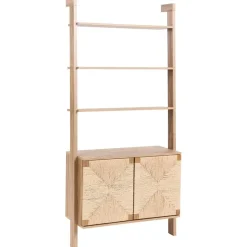 Leen Bakker BONDI - Boekenkast - Lichtbruin - Spaanplaat/Papiertouw Online