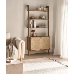 Leen Bakker BONDI - Boekenkast - Lichtbruin - Spaanplaat/Papiertouw Online