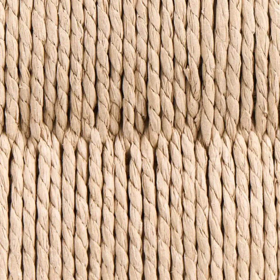 Leen Bakker BONDI - Sidetable - Lichtbruin - Spaanplaat/Papierkoord Hot