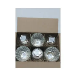 Bormioli Rocco waterglazen/sapglazen Diamond Dof - 6x - 390 ml Hot