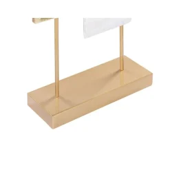 Beliani BORON - Decofiguur - Goud/Wit - Metaal Discount