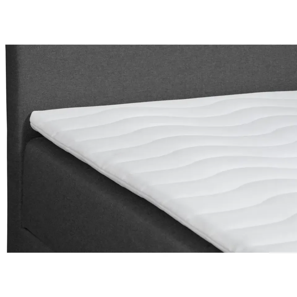 Leen Bakker Boxcombinatie met opbergruimte Orebro 6-delig - antraciet - 180x200 cm New