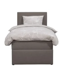 Leen Bakker Boxcombinatie met opbergruimte Orebro 4-delig - taupe - 90x200 cm Sale