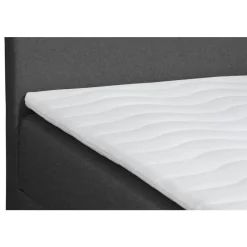 Leen Bakker Boxcombinatie met opbergruimte Orebro 6-delig - antraciet - 140x200 cm Discount