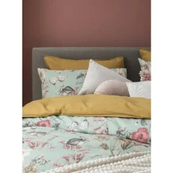 Leen Bakker Boxcombinatie met opbergruimte Orebro 6-delig - taupe - 140x200 cm Discount