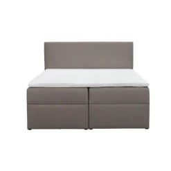 Leen Bakker Boxcombinatie met opbergruimte Orebro 6-delig - taupe - 140x200 cm Discount
