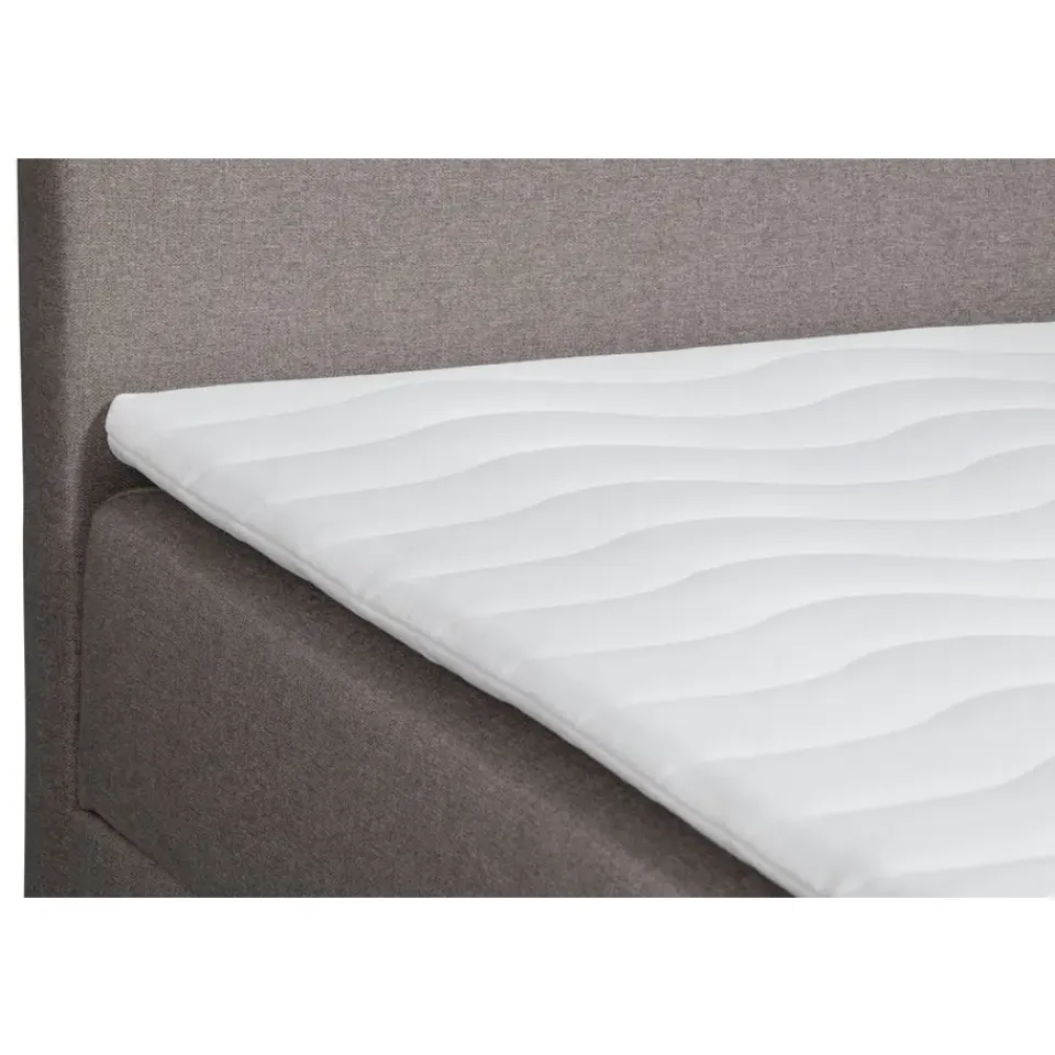 Leen Bakker Boxcombinatie met opbergruimte Orebro 6-delig - taupe - 140x200 cm Discount