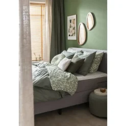 Leen Bakker Boxcombinatie Varberg 5-delig - grijs - 160x200 cm Online