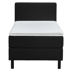 Leen Bakker Boxcombinatie Varberg 4-delig - zwart - 90x200 cm Best