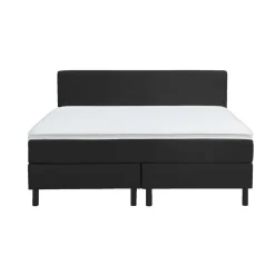 Leen Bakker Boxcombinatie Varberg 5-delig - zwart - 180x200 cm Discount