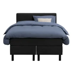 Leen Bakker Boxcombinatie Varberg 5-delig - zwart - 120x200 cm