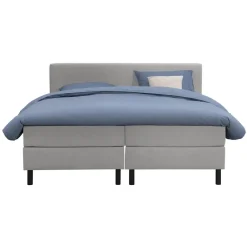 Leen Bakker Boxcombinatie Varberg 6-delig - grijs - 180x200 cm Clearance