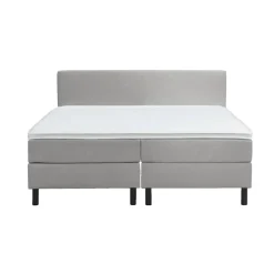 Leen Bakker Boxcombinatie Varberg 6-delig - grijs - 180x200 cm Clearance