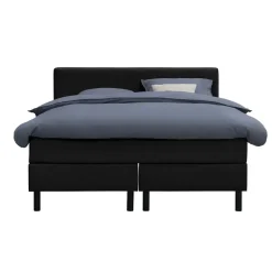 Leen Bakker Boxcombinatie Varberg 5-delig - zwart - 160x200 cm