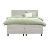 Leen Bakker Boxspring Liv egaal - ecru - 140x200 cm - ronde poot Sale