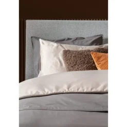 Leen Bakker Boxspring Liv egaal - lichtgrijs - 90x200 cm - ronde poot Sale