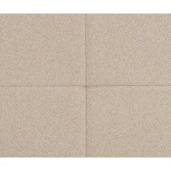 Leen Bakker Boxspring Liv geblokt - beige - 180x200 cm - vierkante poot Outlet